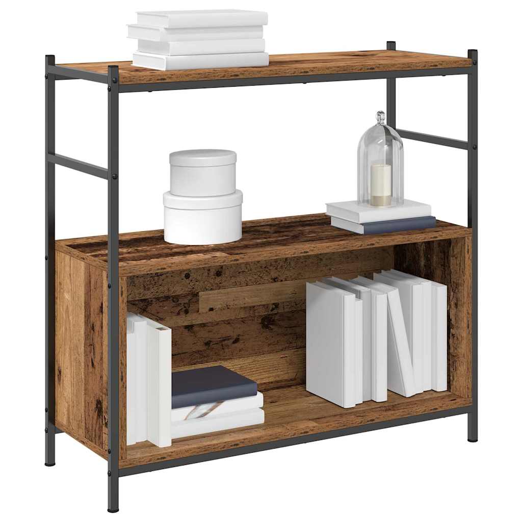 Libreria Rovere fumo 80 x 30 x 78.5 cm Legno multistrato