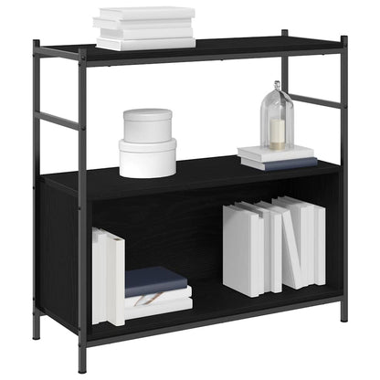 Libreria Rovere nero 80 x 30 x 78.5 cm Legno multistrato