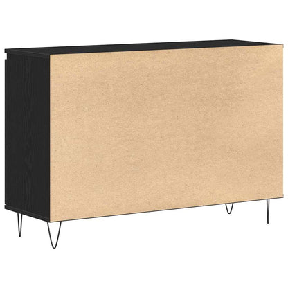 Credenza Rovere nero 101.5 x 35 x 70 cm Legno multistrato