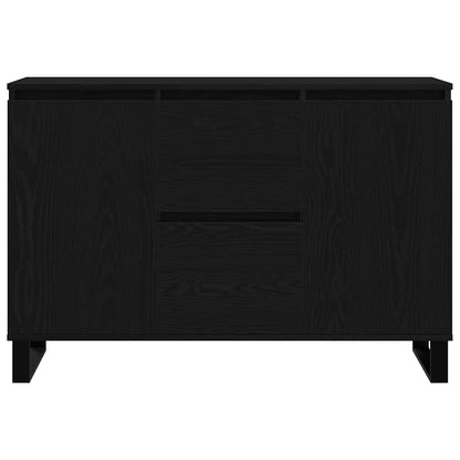 Credenza Rovere nero 101.5 x 35 x 70 cm Legno multistrato