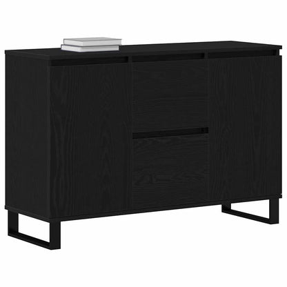 Credenza Rovere nero 101.5 x 35 x 70 cm Legno multistrato