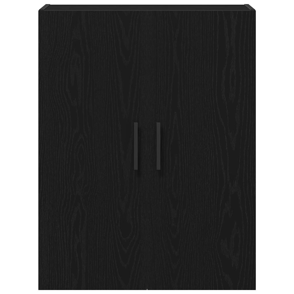 Mobile a muro Rovere nero 69.5 x 34 x 90 cm Legno multistrato