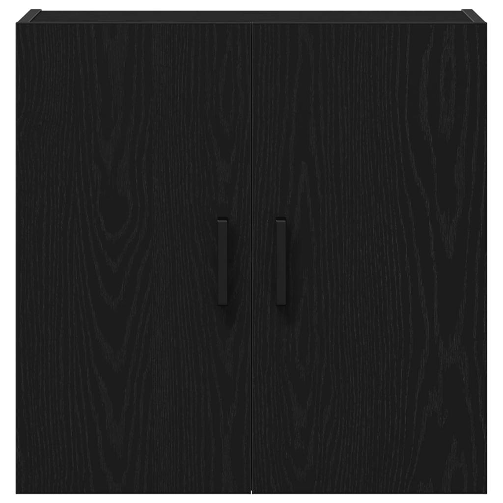 Mobile a muro Rovere Nero 60 x 31 x 60 cm Legno multistrato | homemem39