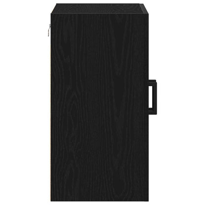 Mobile a muro Rovere Nero 60 x 31 x 60 cm Legno multistrato | homemem39