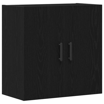 Mobile a muro Rovere Nero 60 x 31 x 60 cm Legno multistrato | homemem39