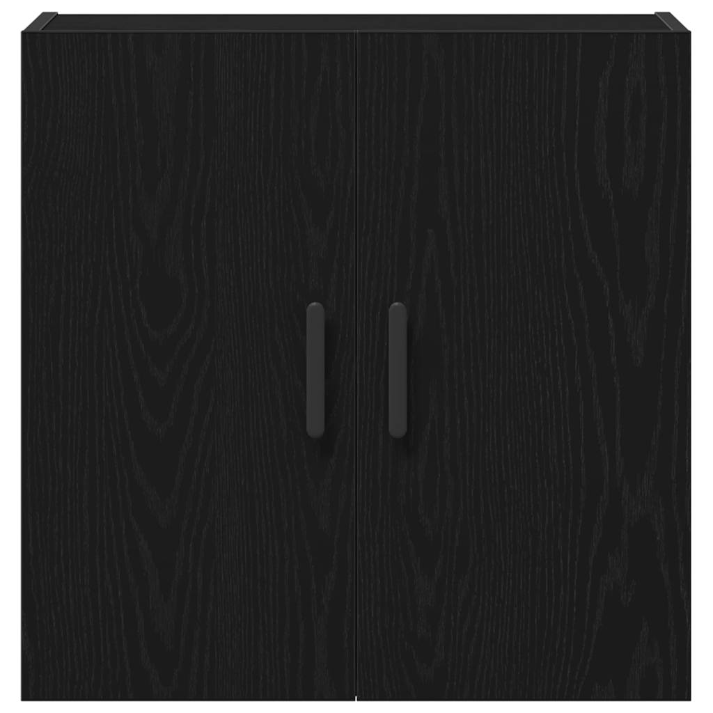 Mobile a muro Rovere Nero 60 x 31 x 60 cm Legno multistrato | homemem39