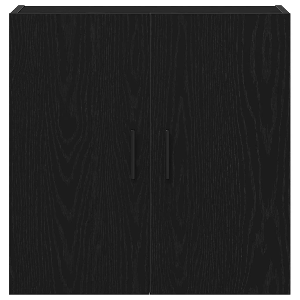 Mobile a muro Rovere Nero 60 x 31 x 60 cm Legno multistrato | homemem39