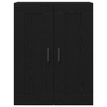 Mobile a muro Rovere nero 69.5 x 34 x 90 cm Legno multistrato