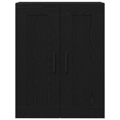 Mobile a muro Rovere nero 69.5 x 34 x 90 cm Legno multistrato