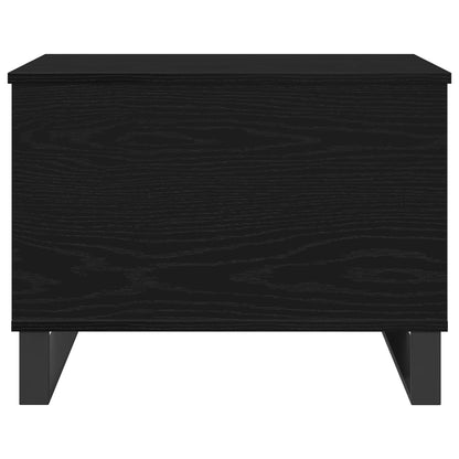 Tavolino da salotto Rovere Nero 60 x 44,5 x 45 cm