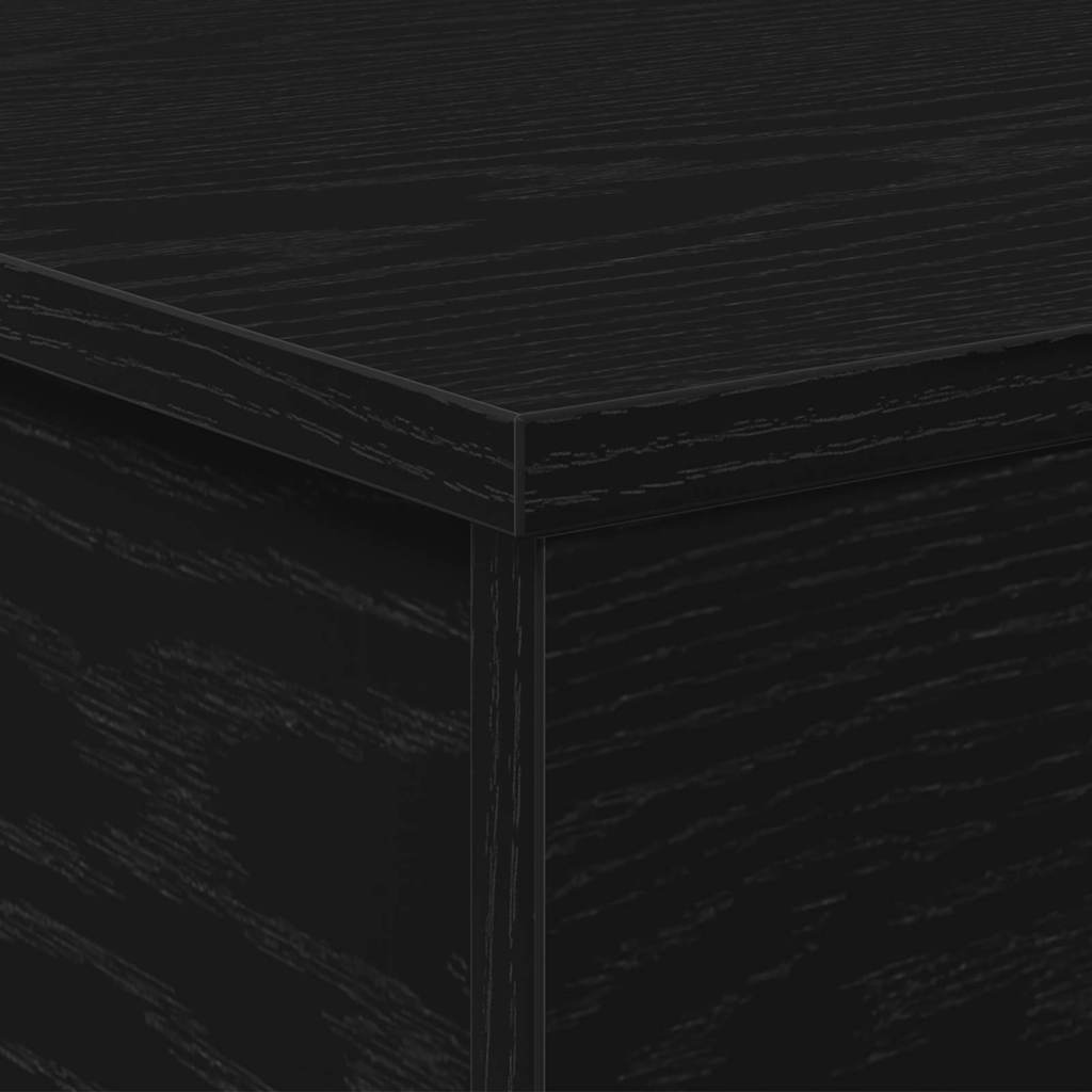 Tavolino da Caffè Rovere nero 90 x 44.5 x 45 cm