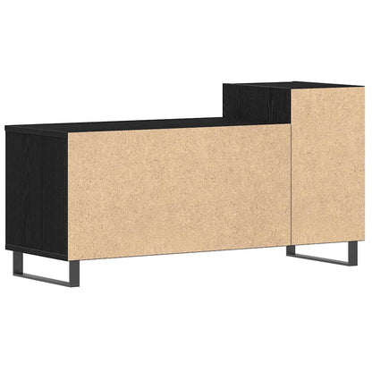 Mobile TV Rovere nero 100 x 35 x 55 cm Legno multistrato