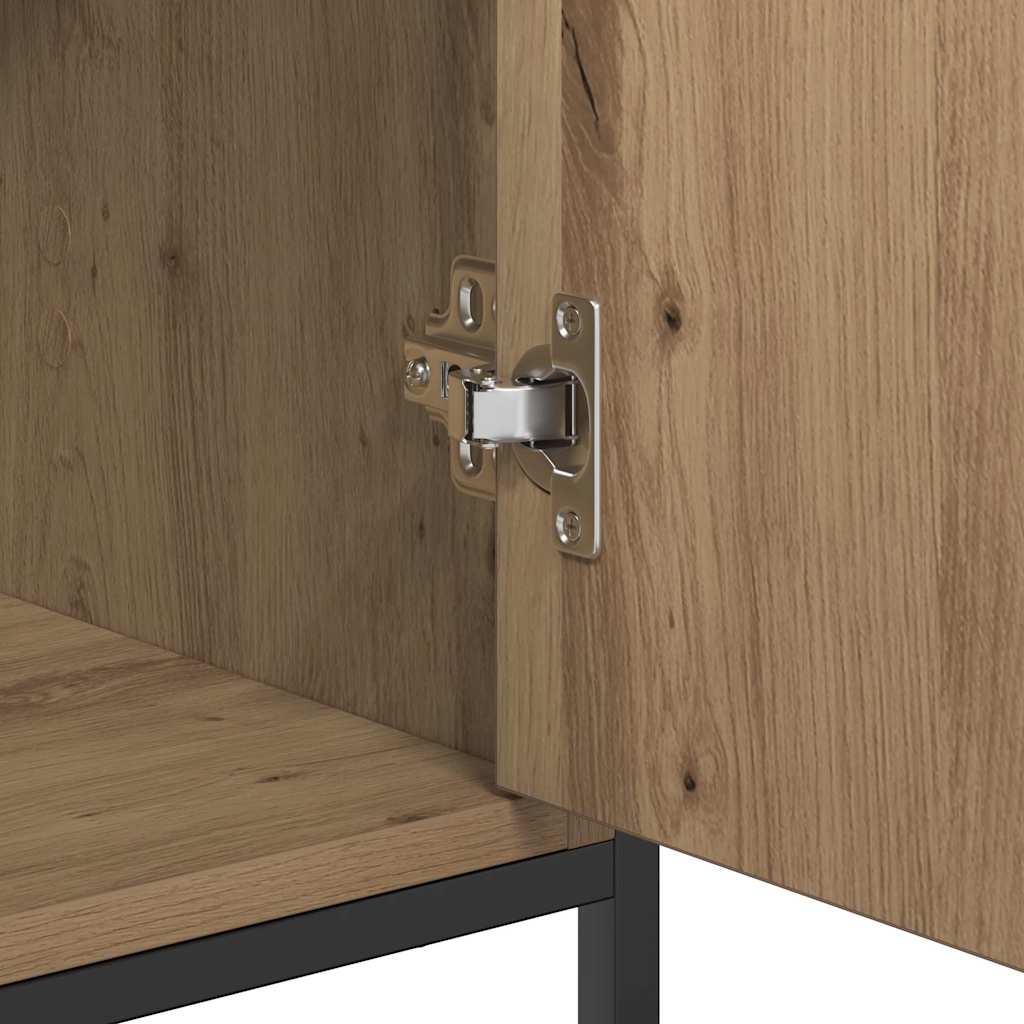 Credenza rovere artigianale 69 x 35 x 80 cm Legno multistrato