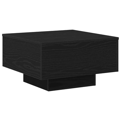 Tavolino da salotto Rovere Nero 55 x 55 x 31 cm | homemem39