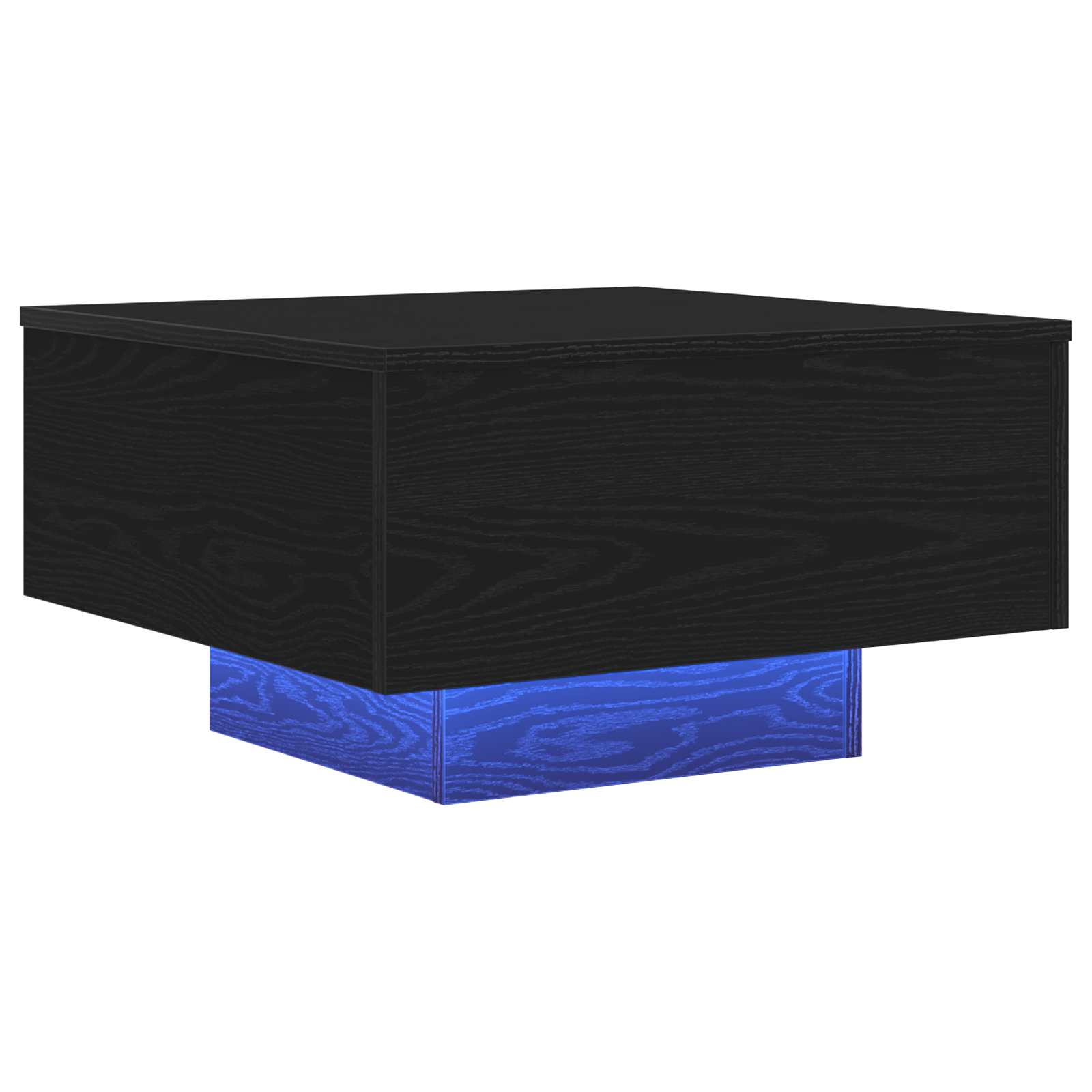 Tavolino da salotto Rovere Nero 55 x 55 x 31 cm | homemem39