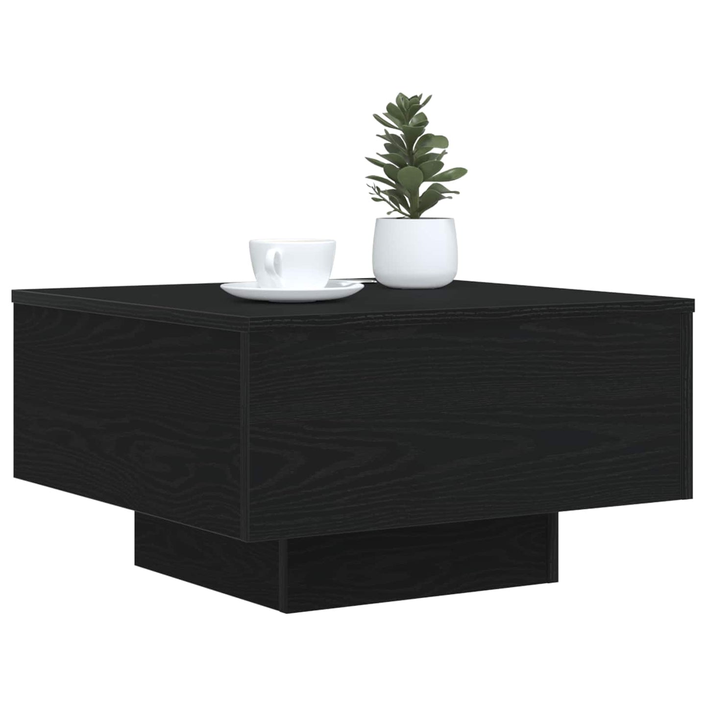 Tavolino da salotto Rovere Nero 55 x 55 x 31 cm | homemem39