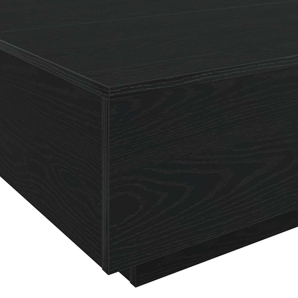 Tavolino da salotto Rovere Nero 80 x 80 x 31 cm | homemem39