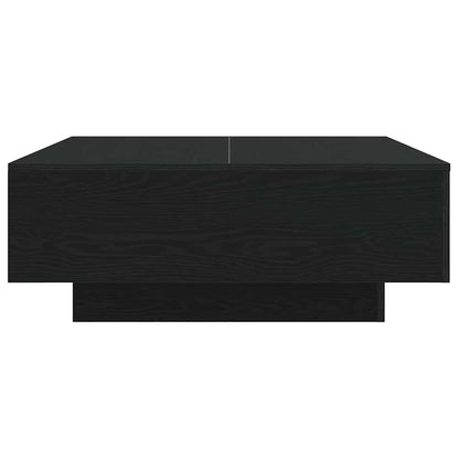 Tavolino da salotto Rovere Nero 80 x 80 x 31 cm | homemem39