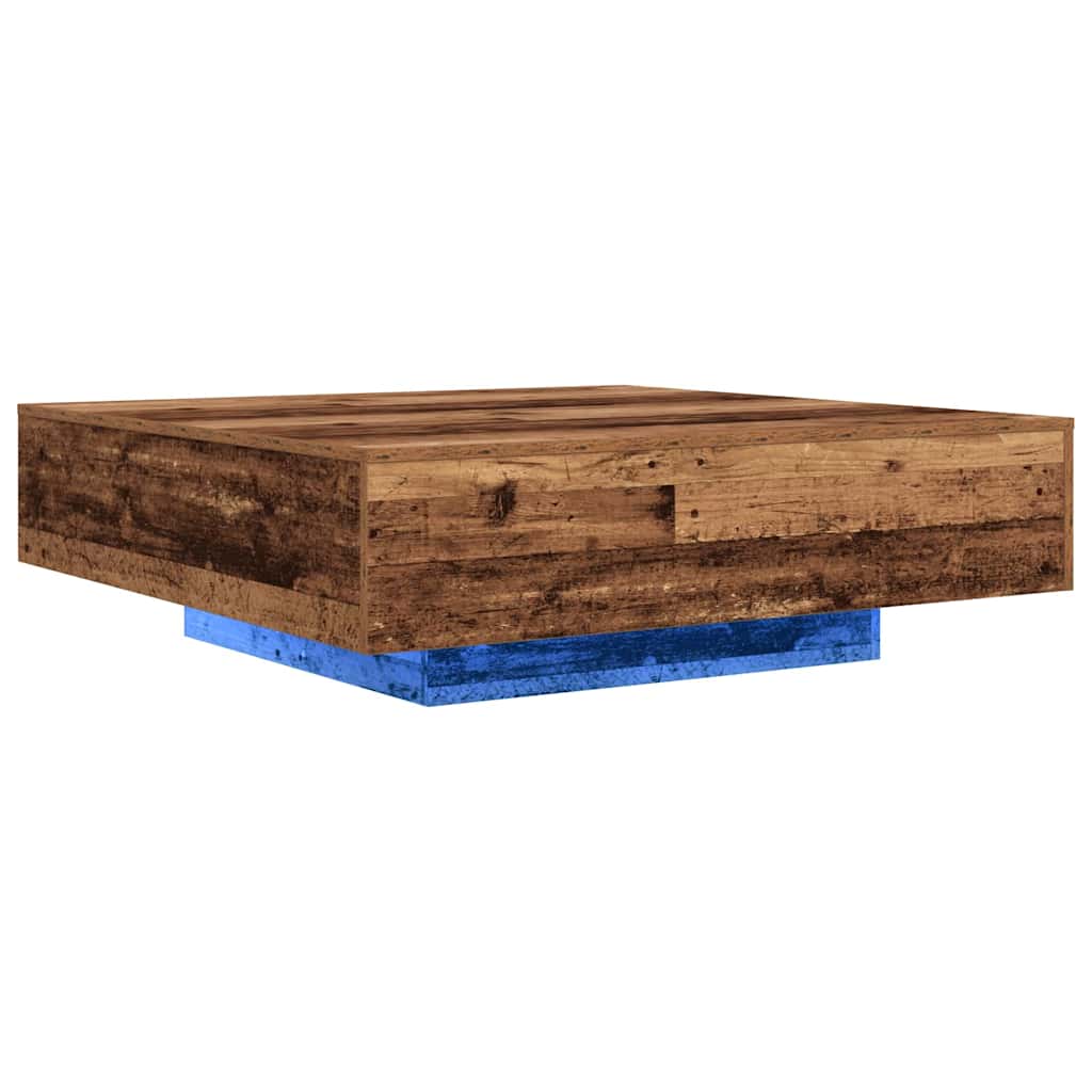 Tavolino da salotto Legno vecchio 100 x 100 x 31 cm