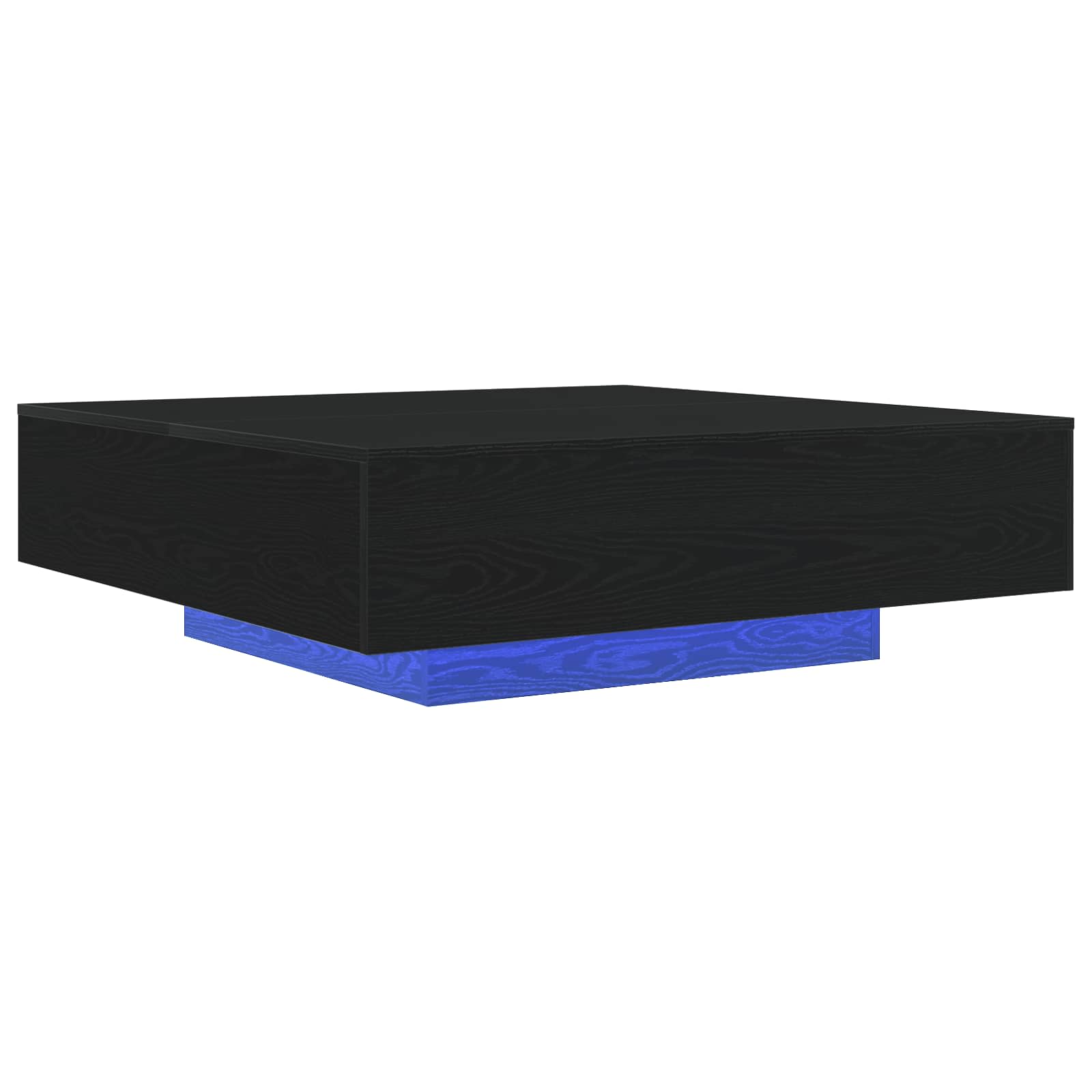 Tavolino da salotto Rovere Nero 100 x 100 x 31 cm | homemem39