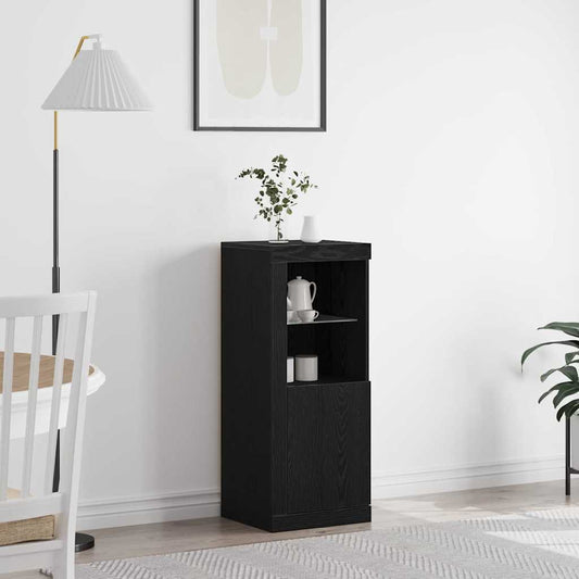 Credenza Nero 41 x 37 x 100 cm Legno multistrato