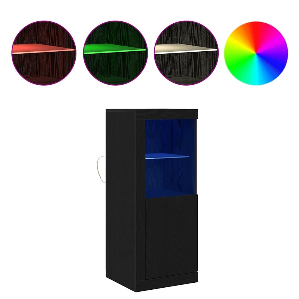 Credenza Nero 41 x 37 x 100 cm Legno multistrato