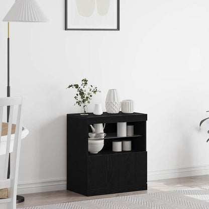 Credenza Nero 60 x 37 x 67 cm Legno multistrato