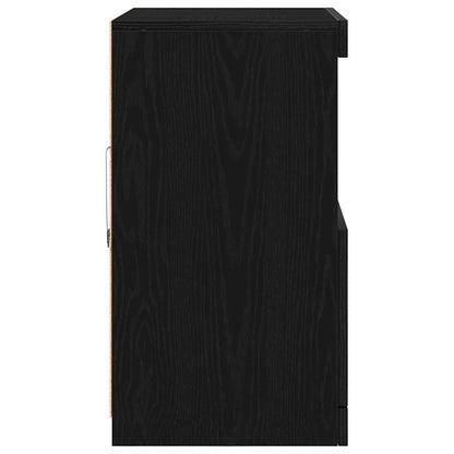 Credenza Nero 60 x 37 x 67 cm Legno multistrato