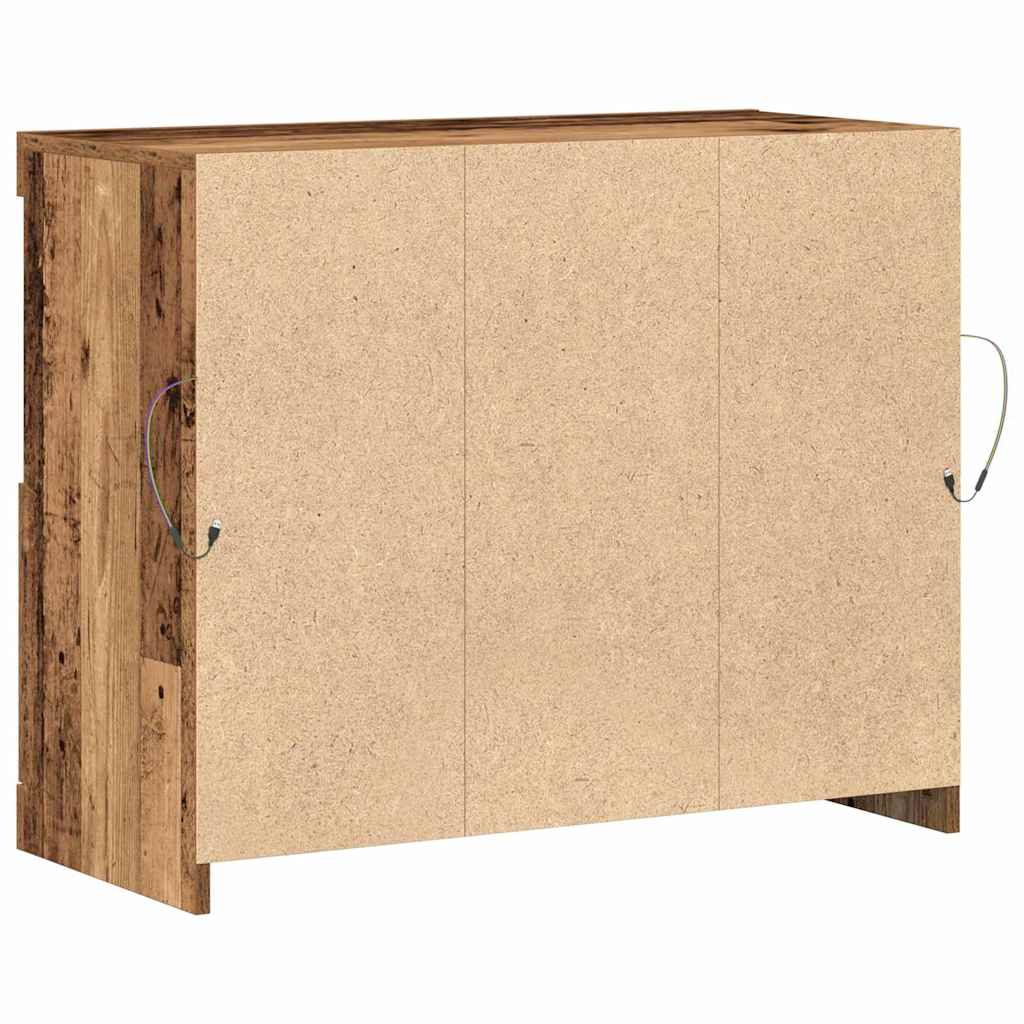 Credenza Marrone 81 x 37 x 67 cm Legno multistrato