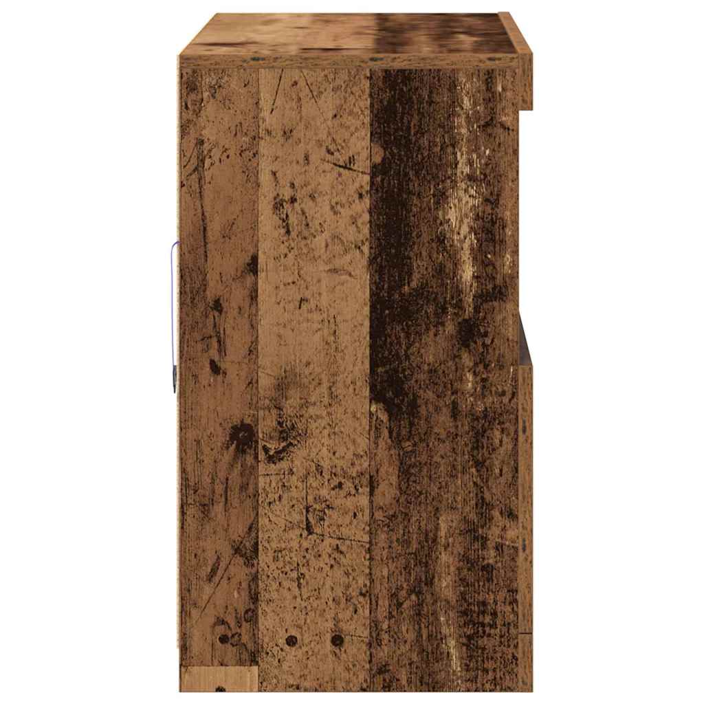 Credenza Marrone 81 x 37 x 67 cm Legno multistrato