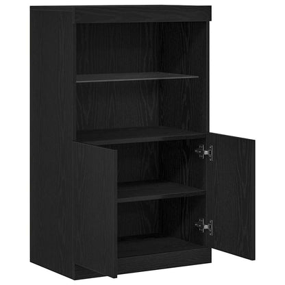 Credenza Nero 60 x 37 x 100 cm Legno multistrato