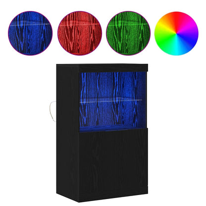 Credenza Nero 60 x 37 x 100 cm Legno multistrato