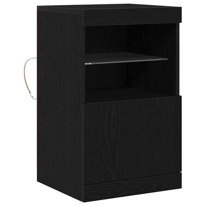 Credenza Rovere nero 41 x 37 x 67 cm Legno multistrato