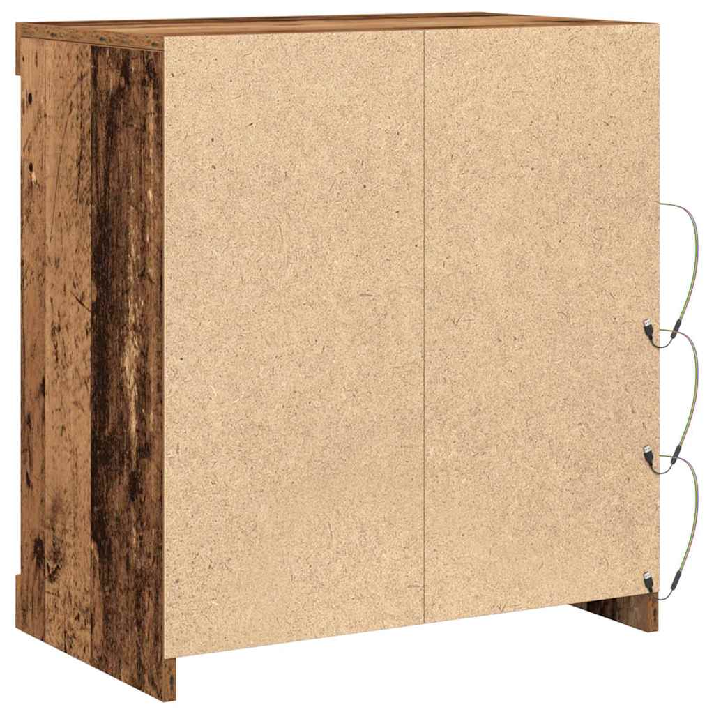 Credenza Legno vecchio 60.5 x 37 x 67 cm Legno multistrato