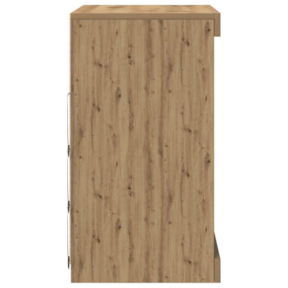 Credenza rovere artigianale 60.5 x 37 x 67 cm Legno multistrato