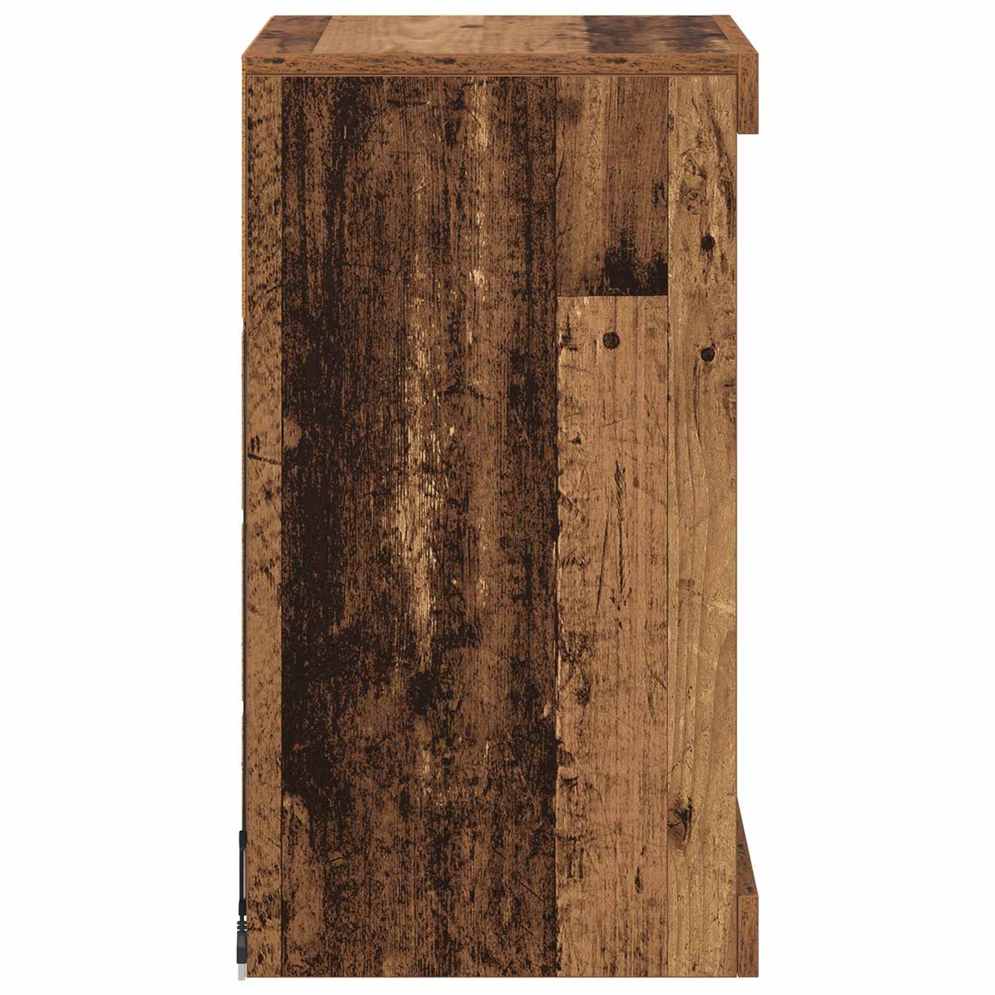 Madia LED Legno vecchio 41 x 37 x 67 cm Legno multistrato