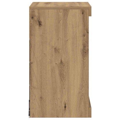 Madia LED Rovere artigianale 41 x 37 x 67 cm Legno multistrato | homemem39