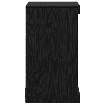 Madia LED Rovere Nero 41 x 37 x 67 cm Legno multistrato | homemem39