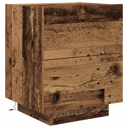 Armadio da Notte 2 pcs Legno vecchio 45 x 40 x 55 cm | homemem39