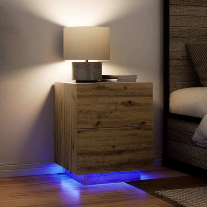 Armadio da Notte Rovere artigianale 45 x 40 x 55 cm | homemem39