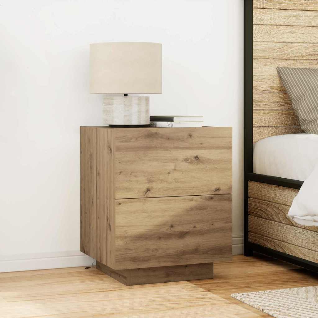 Armadio da Notte Rovere artigianale 45 x 40 x 55 cm | homemem39