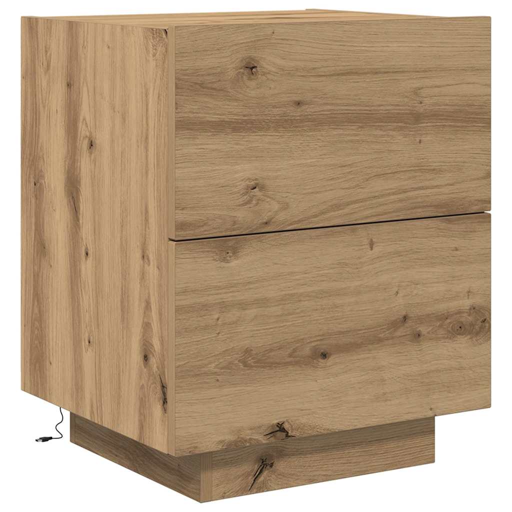 Armadio da Notte Rovere artigianale 45 x 40 x 55 cm | homemem39