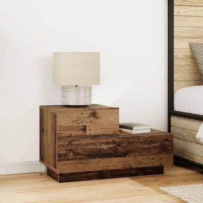 Armadio da Notte con cassetto Legno vecchio 70 x 36 x 40,5 cm | homemem39