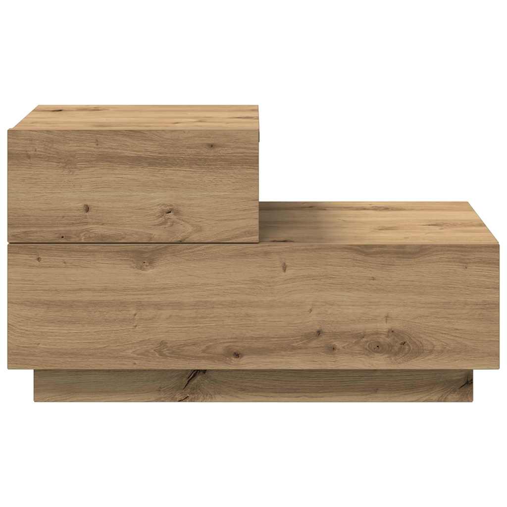 Armadio da Notte Rovere artigianale 70 x 36 x 40,5 cm | homemem39