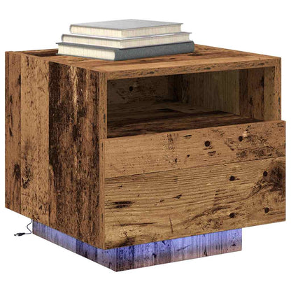 Armadio da Notte 2 pcs Legno vecchio 40 x 39 x 37 cm | homemem39