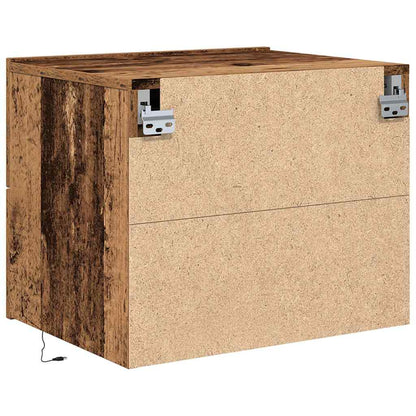 Armadio da Notte 2 pcs Legno vecchio 50 x 39 x 41 cm