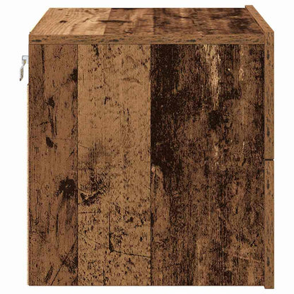 Armadio da Notte 2 pcs Legno vecchio 50 x 39 x 41 cm