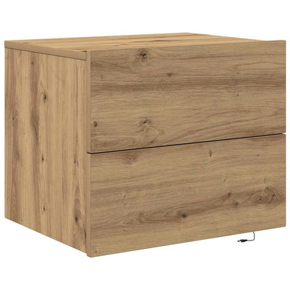 Armadio da Notte 2 pcs Rovere artigianale 50 x 39 x 41 cm | homemem39