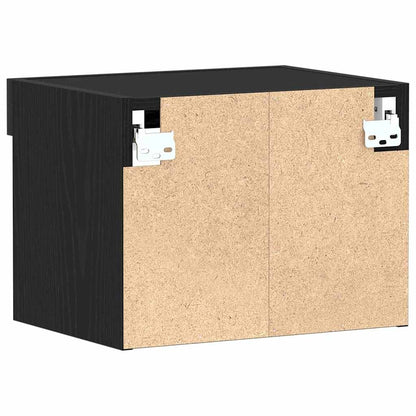 Set mobile TV 2 pcs Rovere Nero 40 x 30 x 30 cm