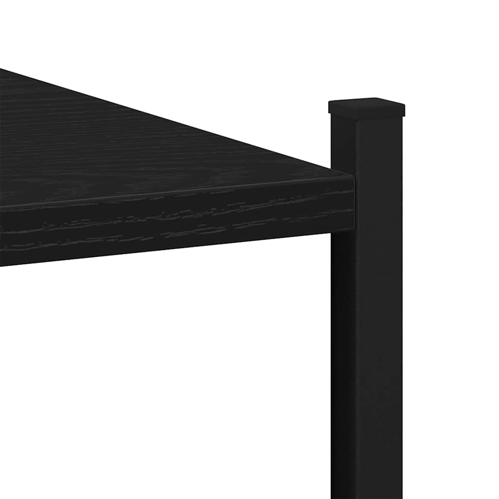 Set di mobili per il bagno Rovere Nero 33 x 33 x 120,5 cm | homemem39